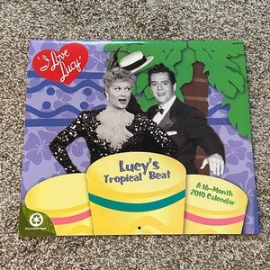 New Vintage I Love Lucy "Lucy's Tropical Beat" 2010 Calendar
